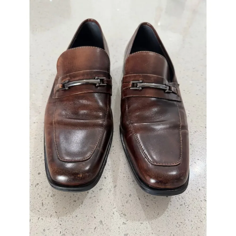 Steve Madden Dark Brown Loafers 806 Men’s Size 10.5